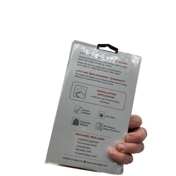Armor Edge protective glass XS NWT - Picture 2 of 3